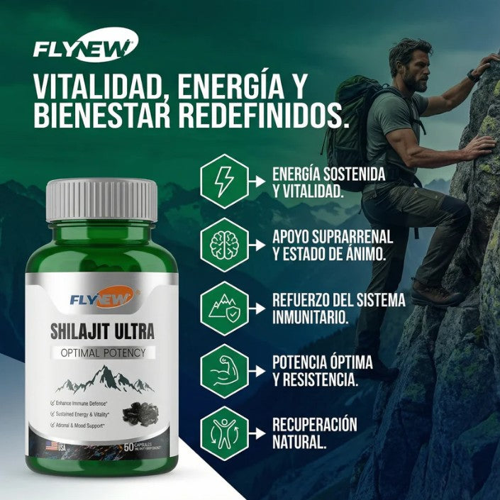 Shilajit Ultra – Potencia de Alta Purezaa 💊
