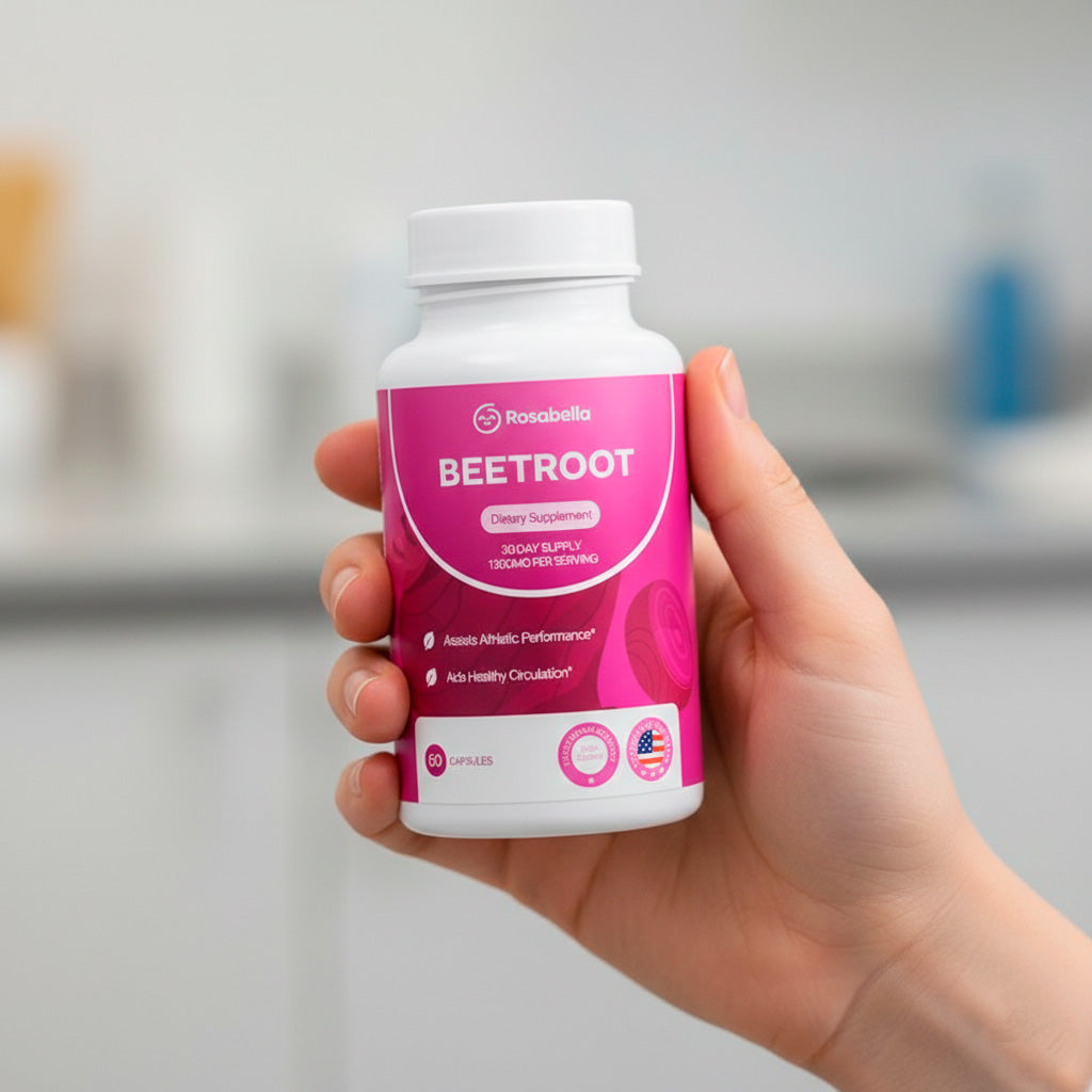 BEET ROOT 1200mg: El Soporte Vascular y Energético ❤️