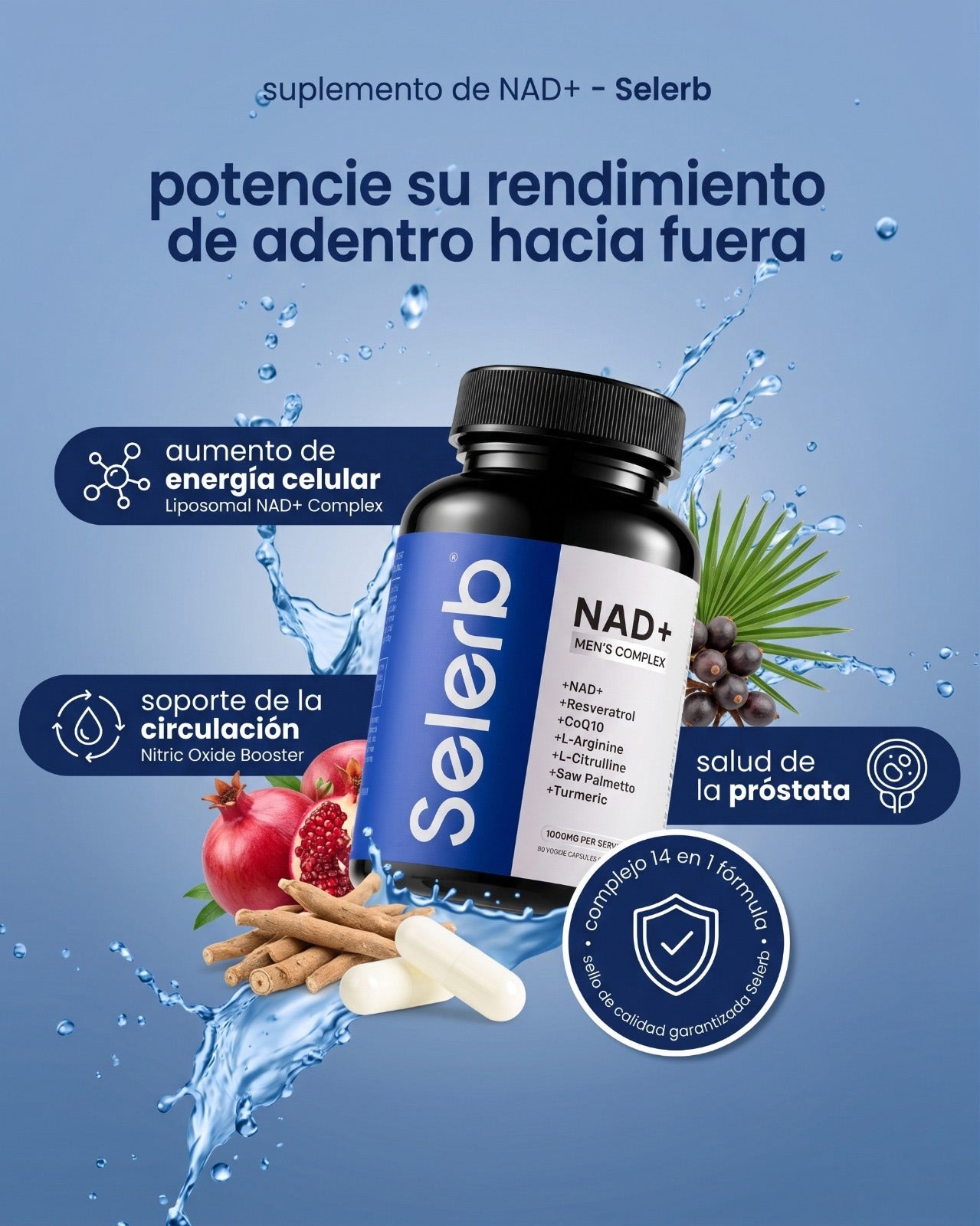 Selerb NAD+ MEN COMPLEX
